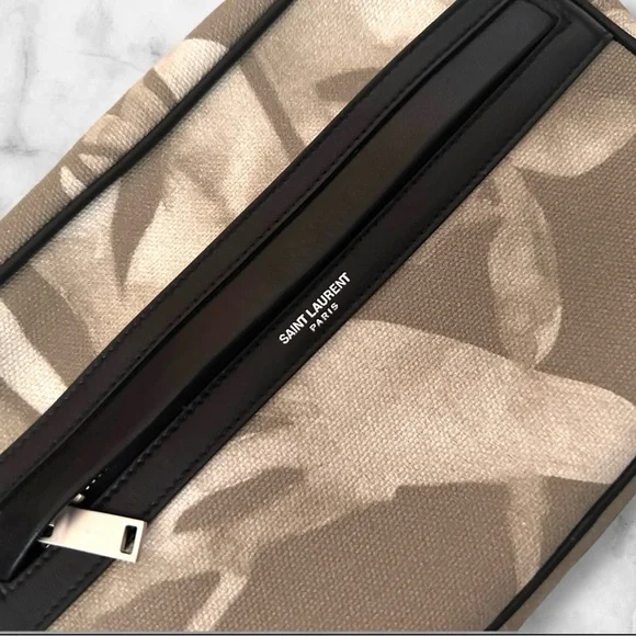 Saint Laurent Camp Palm Tree Camera Bag - Picture 2 of 7